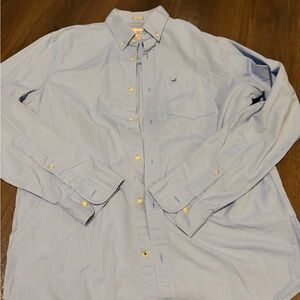 Hollister Light Blue Casual Button Down Shirt